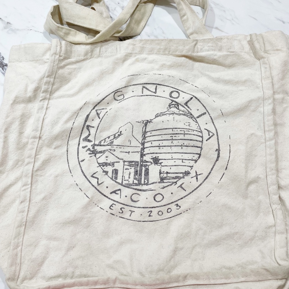 Large Magnolia Silos Tote - Joanna Gaines - Fixer Upper